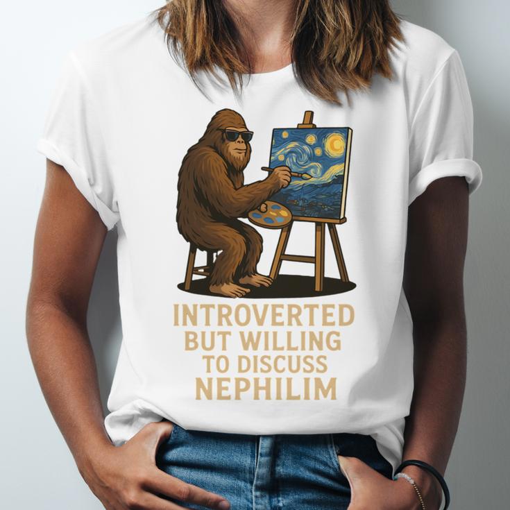 Introverted But Willing To Discuss Nephilim Unisex Jersey T-Shirt