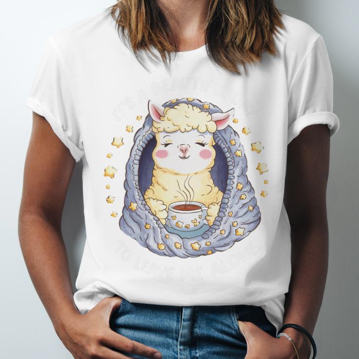It's A Beautiful Day To Leave Me Alone Introvert Unisex Jersey T-Shirt It's A Beautiful Day To Leave Me Alone Introvert Unisex Jersey T-Shirt