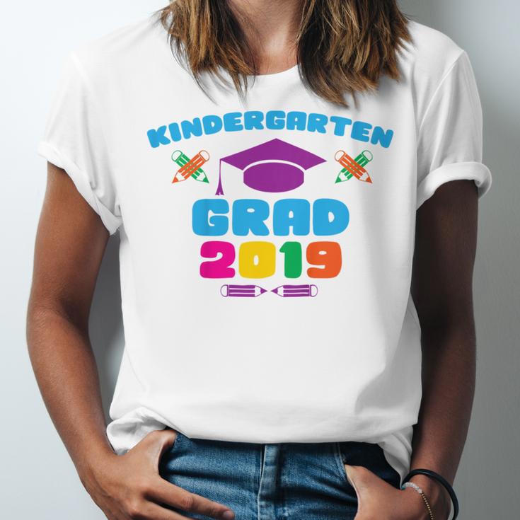 Kids Kindergarten Grad 2019 Graduation T-Shirt Unisex Jersey T-Shirt