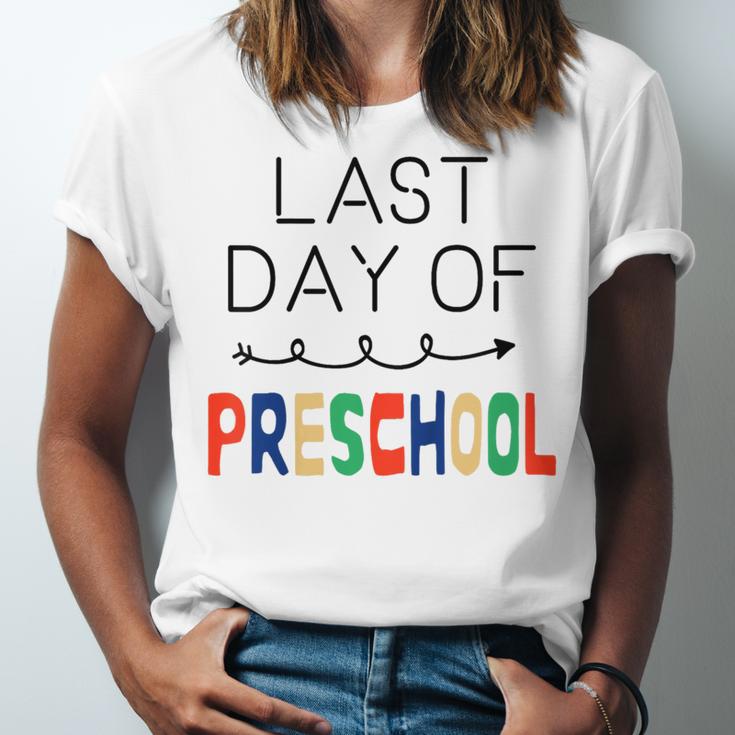 Kids Last Day Of Preschool Graduation Unisex Jersey T-Shirt