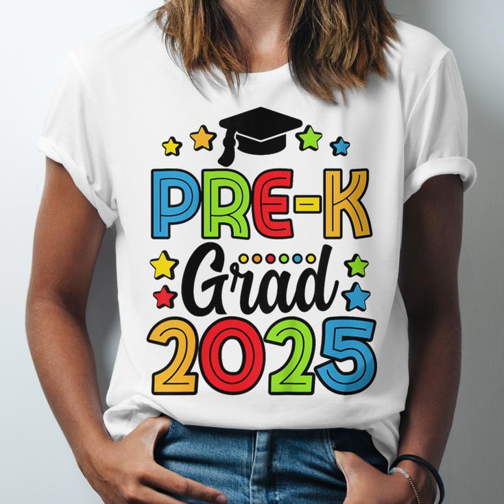 Kids Pre-K Grad 2025 Preschool Prek Graduation Unisex Jersey T-Shirt