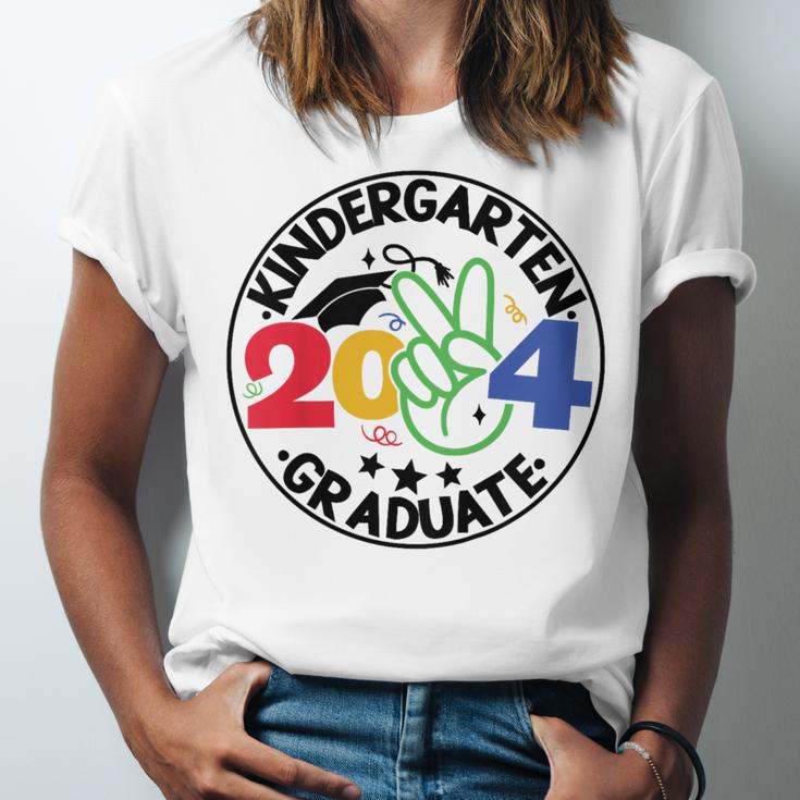 Kindergarten Graduation 2024 Graduate Last Day Of School Unisex Jersey T-Shirt