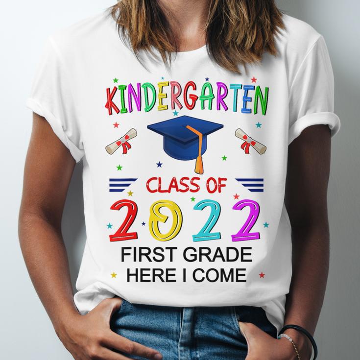 Kindergarten Graduation Class Of 2022 1st Grade Here I Come Unisex Jersey T-Shirt