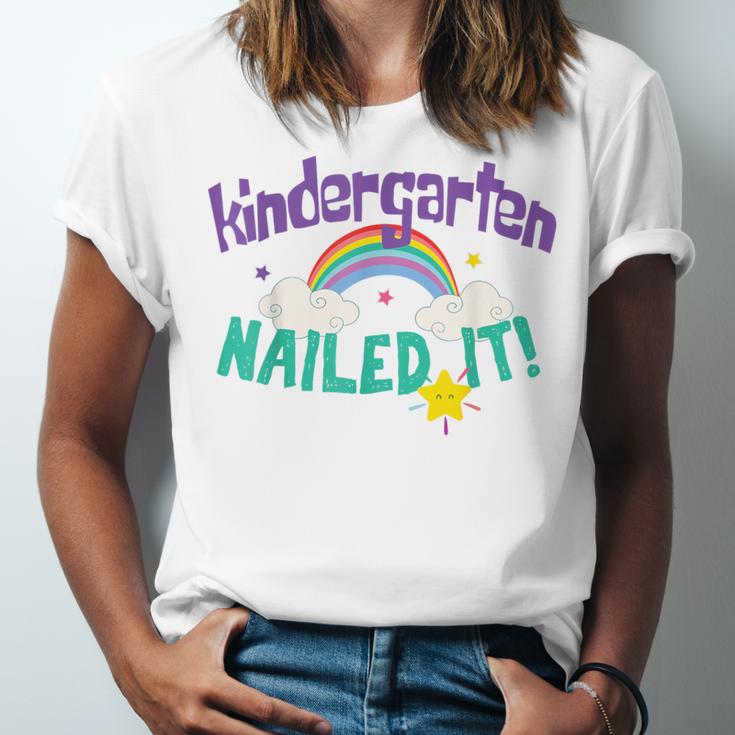 Kindergarten Graduation Nailed It Kids 2021 Unisex Jersey T-Shirt
