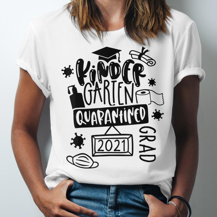 Kindergarten Graduation Quarantine Kindergarten Graduate Unisex Jersey T-Shirt