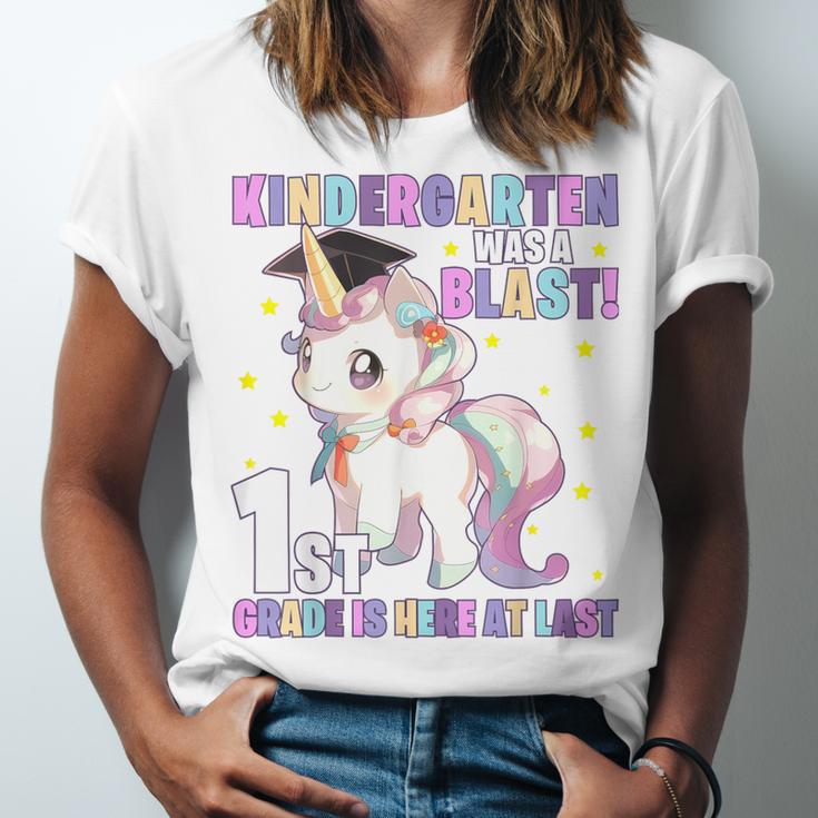 Kindergarten Graduation Unicorn Kindergarten Graduate Girls Unisex Jersey T-Shirt