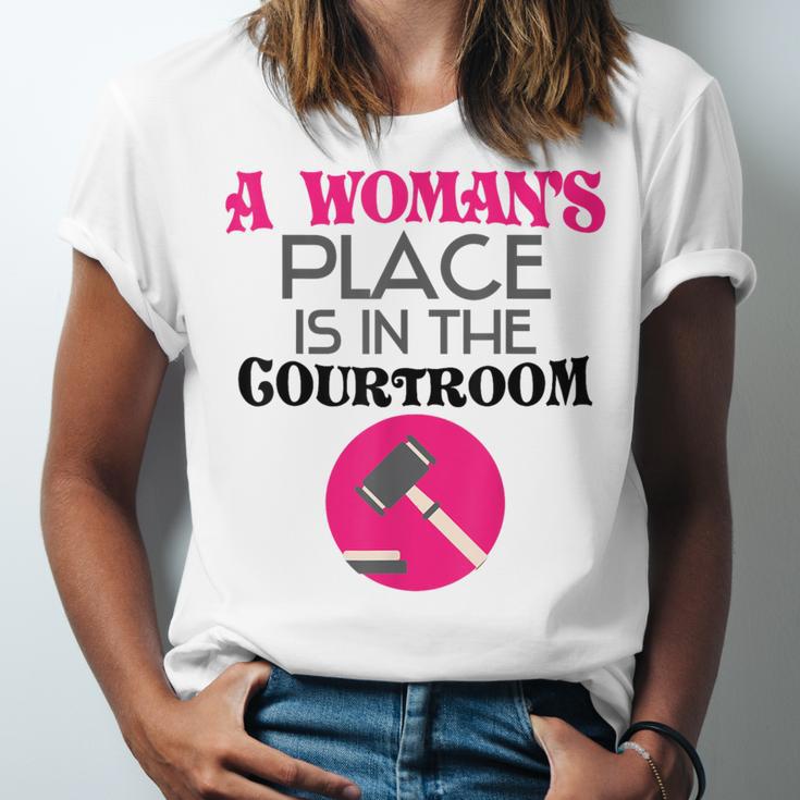 Lawyer Attorney Law School Graduation Female Women Unisex Jersey T-Shirt