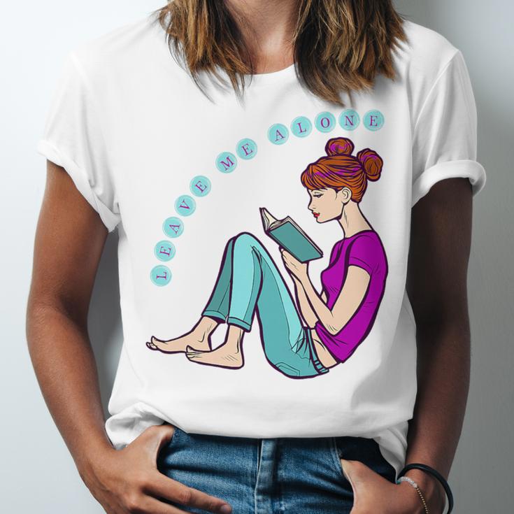Leave Me Alone I'm Reading a Book For Bookworms Premium Tri-Blend Unisex Jersey T-Shirt Leave Me Alone I'm Reading a Book For Bookworms Premium Tri-Blend Unisex Jersey T-Shirt