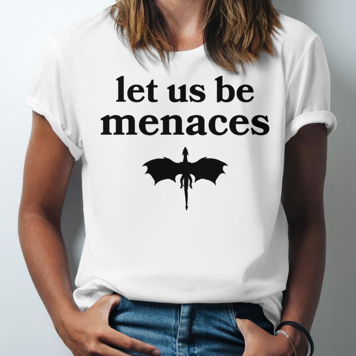 Let Us Be Menaces Dragon Book Lover Unisex Jersey T-Shirt Let Us Be Menaces Dragon Book Lover Unisex Jersey T-Shirt