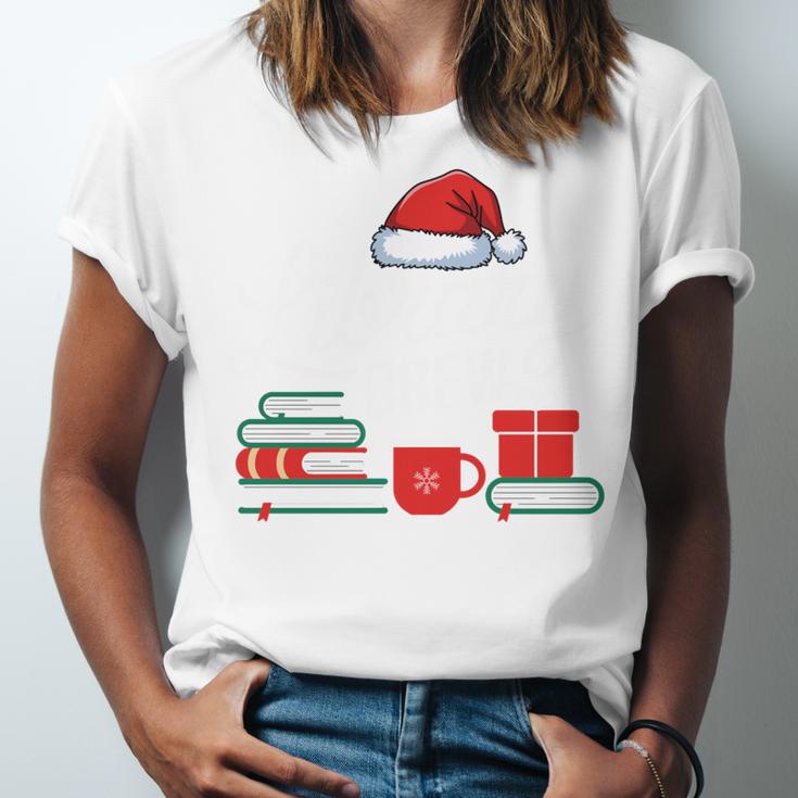 Library Crew Book Lovers Librarian Xmas Holiday Christmas Unisex Jersey T-Shirt Library Crew Book Lovers Librarian Xmas Holiday Christmas Unisex Jersey T-Shirt
