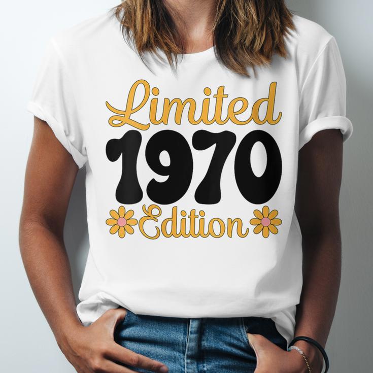 Limited 1970 Edition Retro Vintage 70s Nostalgia Unisex Jersey T-Shirt Limited 1970 Edition Retro Vintage 70s Nostalgia Unisex Jersey T-Shirt