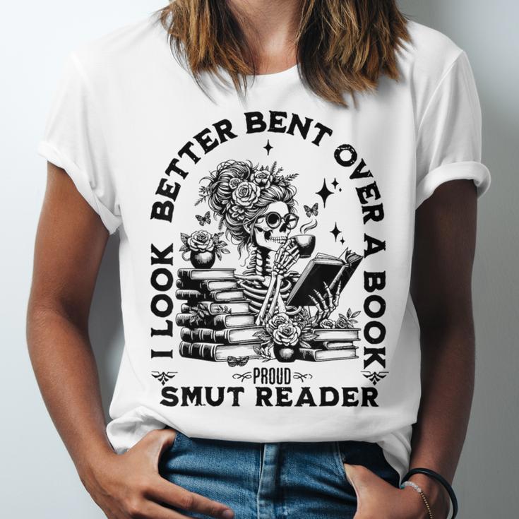 I Look Better Bent Over A Book Smut Reader Unisex Jersey T-Shirt I Look Better Bent Over A Book Smut Reader Unisex Jersey T-Shirt