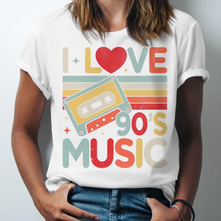 I Love 90's Music Retro Style Nostalgia Cassette 1990s Party Premium Tri-Blend Unisex Jersey T-Shirt I Love 90's Music Retro Style Nostalgia Cassette 1990s Party Premium Tri-Blend Unisex Jersey T-Shirt