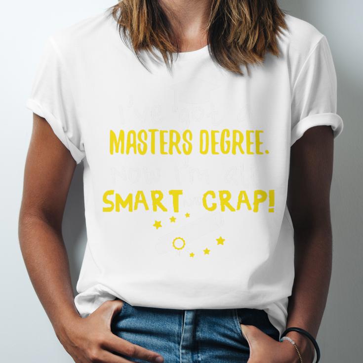 Masters Degree Graduation Men Women MSW MPH Premium Unisex Jersey T-Shirt