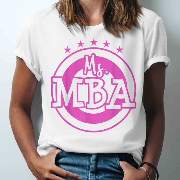 MBA Graduation Masters Business Administration T-Shirt Unisex Jersey T-Shirt