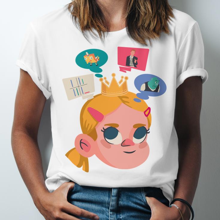 Meme Queen In Silence Introvert Anti People Antisocial Quiet Unisex Jersey T-Shirt Meme Queen In Silence Introvert Anti People Antisocial Quiet Unisex Jersey T-Shirt