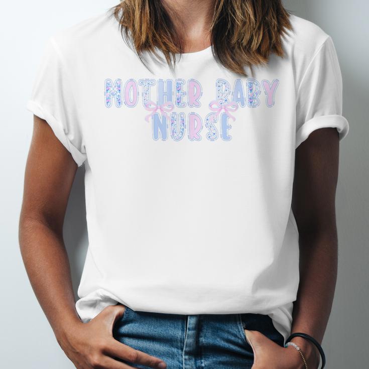 Mother Baby Nurse Postpartum Mom Nursing Graduation Unisex Jersey T-Shirt
