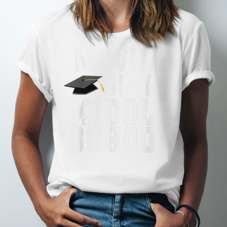 Moving Up To Middle School Elementary School Graduation Unisex Jersey T-Shirt