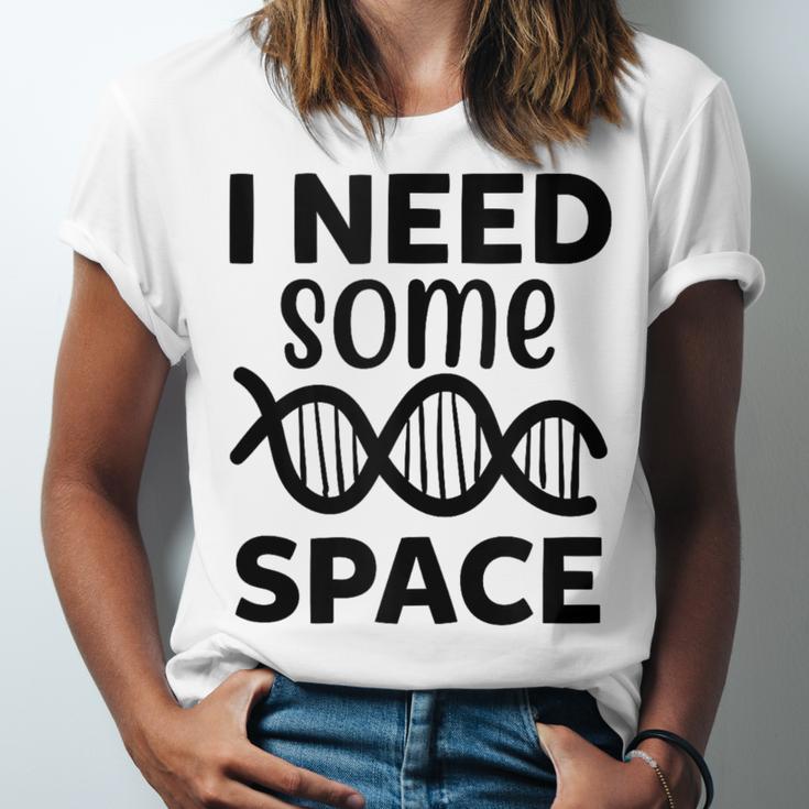 I Need Some Space Introvert Astronaut Science Unisex Jersey T-Shirt