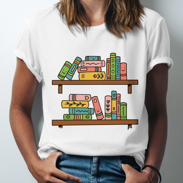 I Have NO Shelf Control Book Lover Unisex Jersey T-Shirt I Have NO Shelf Control Book Lover Unisex Jersey T-Shirt