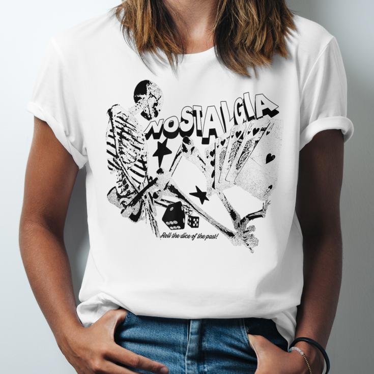 Nostalgia By EvanTube Roll The Dice Unisex Jersey T-Shirt Nostalgia By EvanTube Roll The Dice Unisex Jersey T-Shirt