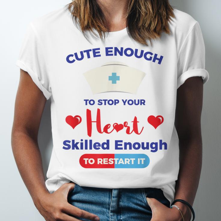 Nurse Tshirt Graduation Nursing School Birthday Unisex Jersey T-Shirt