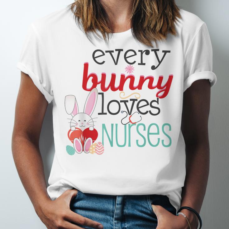 Nurse LPN RN CNA Easter Graduation Nursing 2021 Unisex Jersey T-Shirt