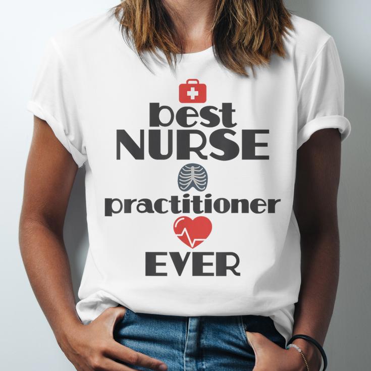 Nurse Practitioner Graduation FNP MSN Nurses Week Unisex Jersey T-Shirt