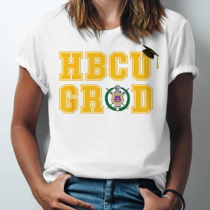 Omega Psi Phi Fraternity Paraphernalia HBCU Graduation Unisex Jersey T-Shirt