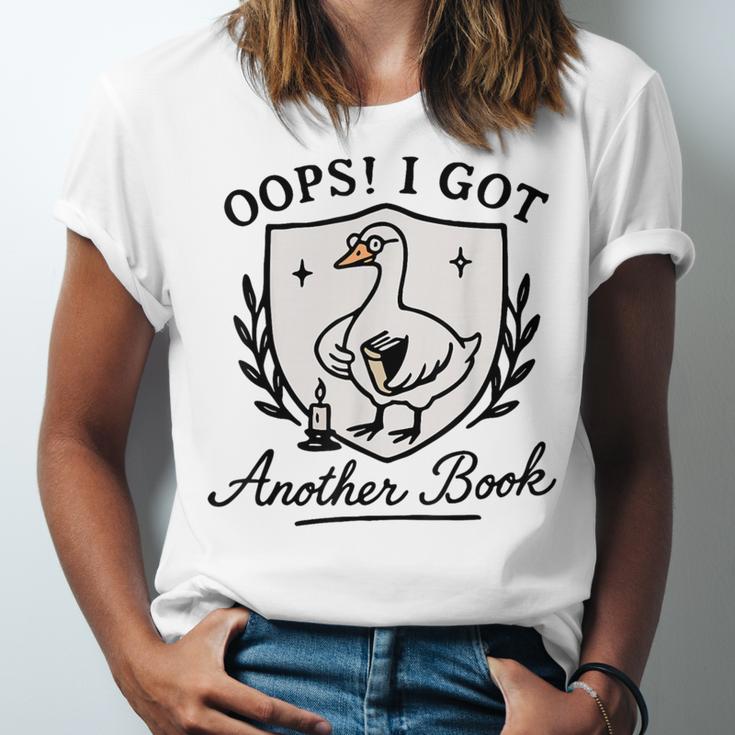 OOPS I GOT Another Book Design Unisex Jersey T-Shirt