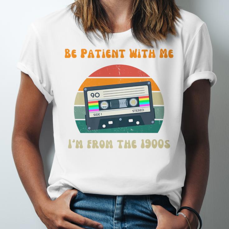 Be Patient With Me I'm From The 1900s Birthday Premium Unisex Jersey T-Shirt Be Patient With Me I'm From The 1900s Birthday Premium Unisex Jersey T-Shirt