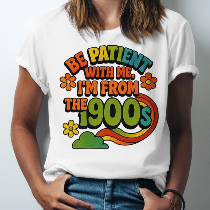 Be Patient With Me I'm From The 1900s Millennial Gen X Premium Unisex Jersey T-Shirt Be Patient With Me I'm From The 1900s Millennial Gen X Premium Unisex Jersey T-Shirt