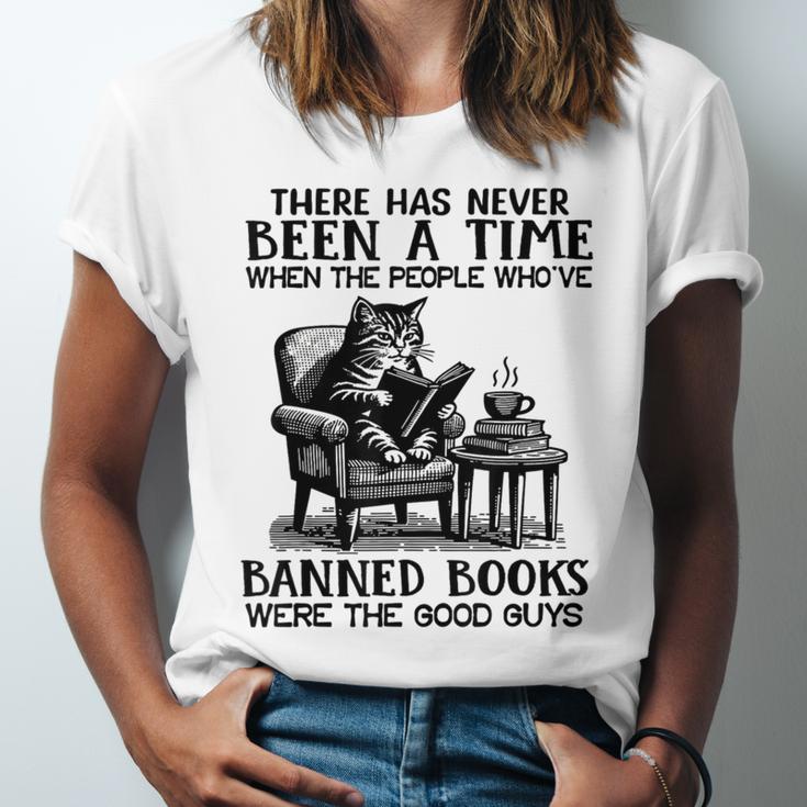 The People Who'Ve Banned Books Were The Good Guys Unisex Jersey T-Shirt The People Who'Ve Banned Books Were The Good Guys Unisex Jersey T-Shirt