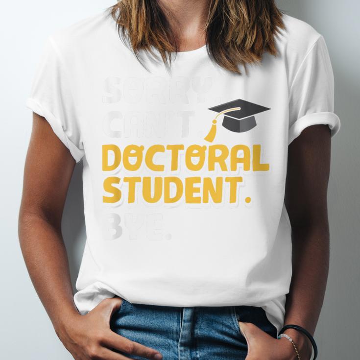 PhD Student Doctoral Degree Graduation Phd Graduate Unisex Jersey T-Shirt