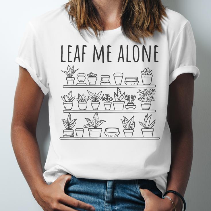 Plantrover Indoor Gardening Plant Lover Mama Introvert Unisex Jersey T-Shirt