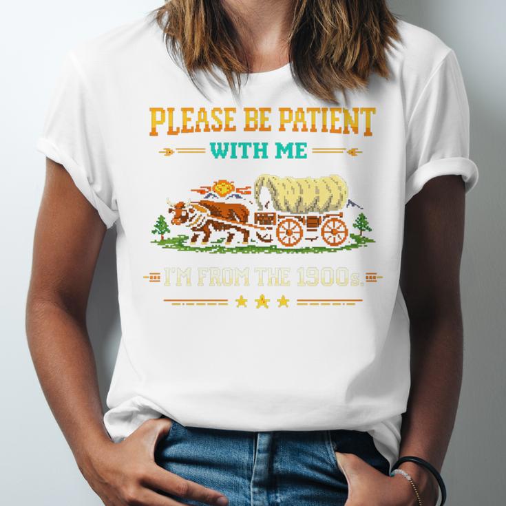Please Be Patient With Me I'm From The 1900s Classic Game Premium Tri-Blend Unisex Jersey T-Shirt Please Be Patient With Me I'm From The 1900s Classic Game Premium Tri-Blend Unisex Jersey T-Shirt