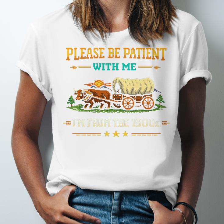 Please Be Patient With Me I'm From The 1900s Classic Game Unisex Jersey T-Shirt Please Be Patient With Me I'm From The 1900s Classic Game Unisex Jersey T-Shirt