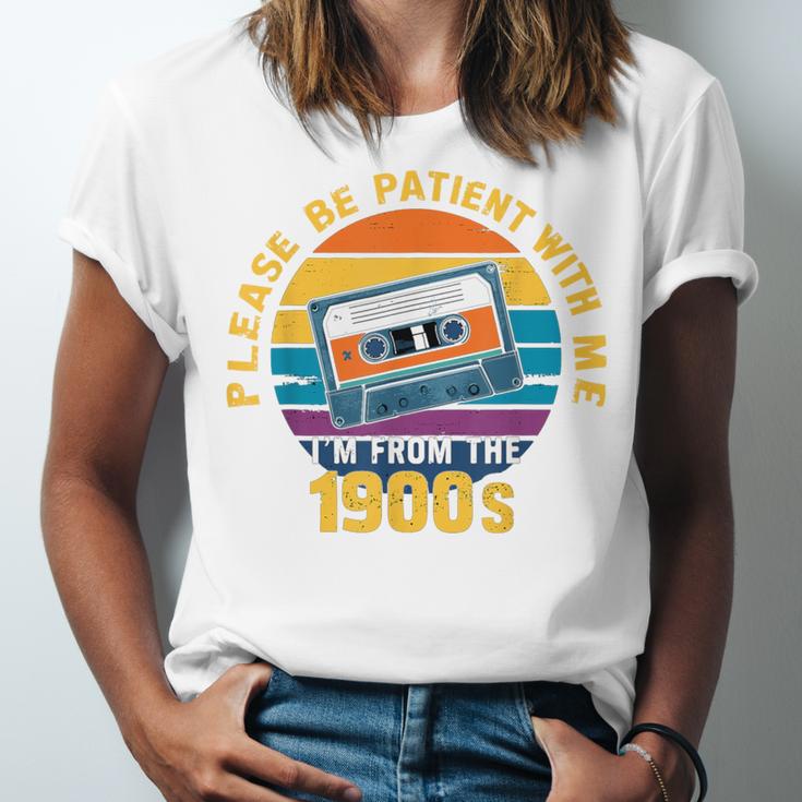 Please Be Patient With Me I'm From The 1900s Dad Unisex Jersey T-Shirt Please Be Patient With Me I'm From The 1900s Dad Unisex Jersey T-Shirt