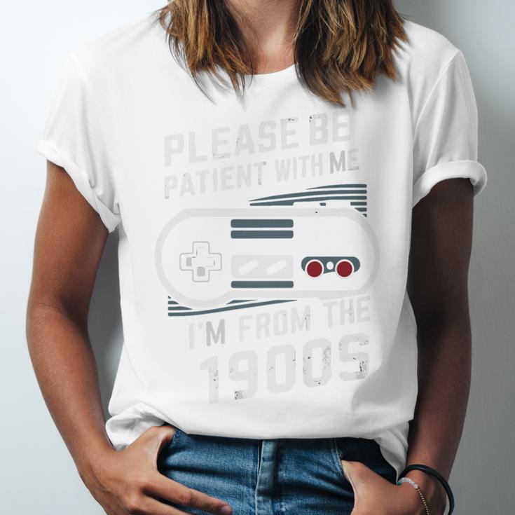 Please Be Patient I'm From The 1900s Father's Day Premium Unisex Jersey T-Shirt Please Be Patient I'm From The 1900s Father's Day Premium Unisex Jersey T-Shirt