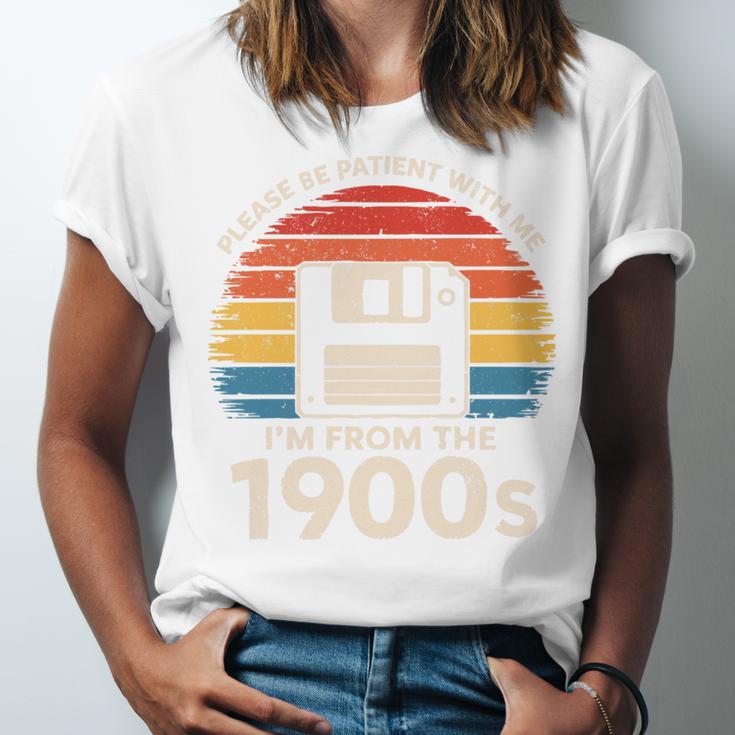 Please Be Patient With Me I'm From The 1900s Floppy Disk Premium Tri-Blend Unisex Jersey T-Shirt Please Be Patient With Me I'm From The 1900s Floppy Disk Premium Tri-Blend Unisex Jersey T-Shirt