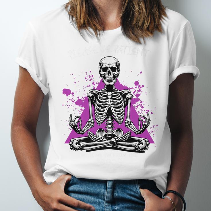 Please Be Patient With Me I'm From The 1900s Humor Premium Unisex Jersey T-Shirt Please Be Patient With Me I'm From The 1900s Humor Premium Unisex Jersey T-Shirt