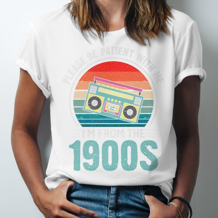 Please Be Patient With Me I'm From The 1900s Music Premium Unisex Jersey T-Shirt Please Be Patient With Me I'm From The 1900s Music Premium Unisex Jersey T-Shirt