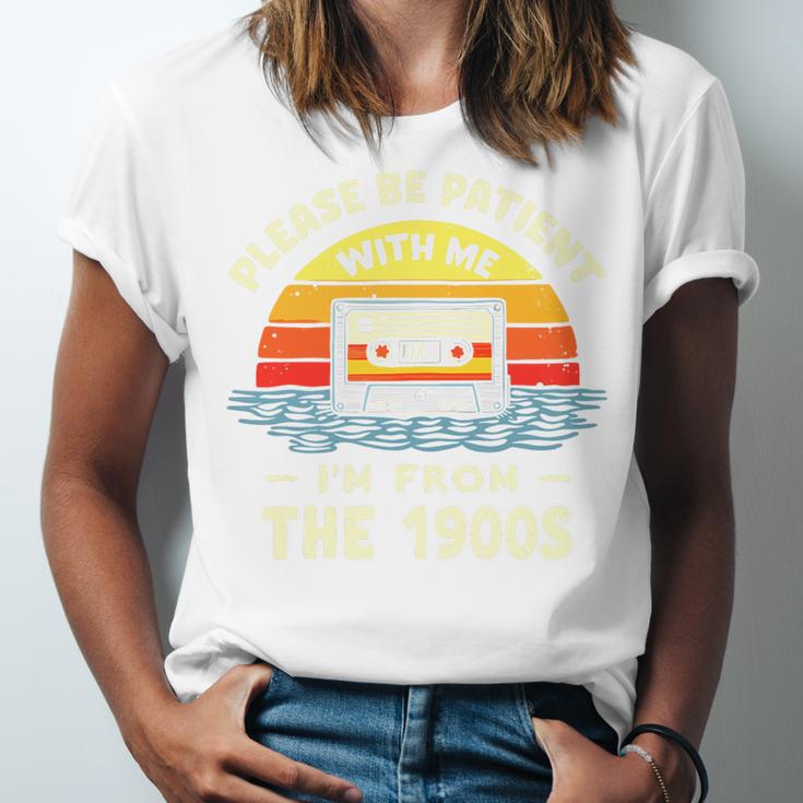 Please Be Patient With Me I'm From The 1900s Shirt Men Women Premium Tri-Blend Unisex Jersey T-Shirt Please Be Patient With Me I'm From The 1900s Shirt Men Women Premium Tri-Blend Unisex Jersey T-Shirt