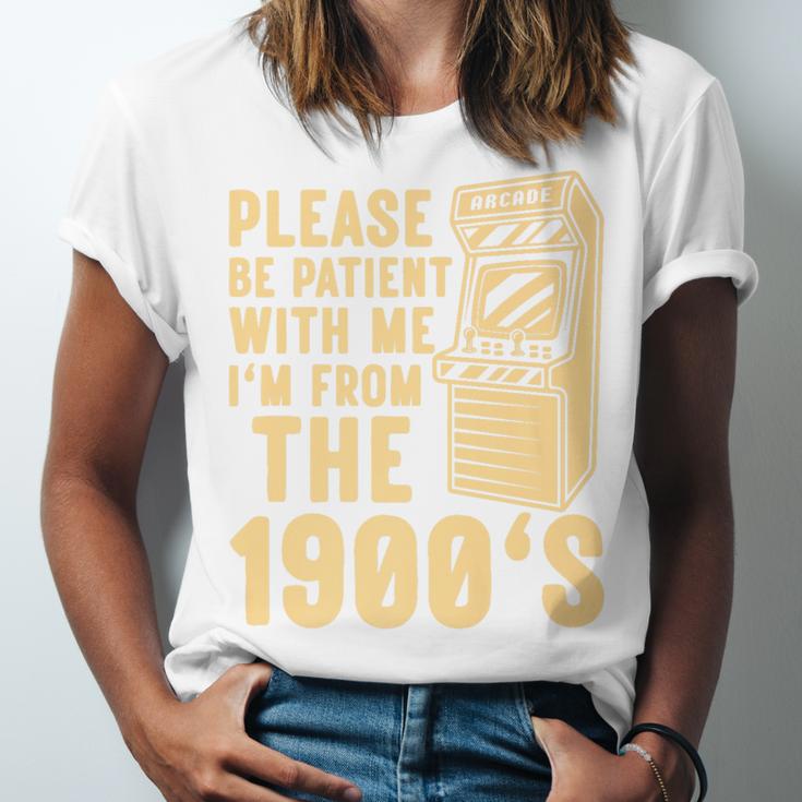 Please Be Patient With Me I'm From The 1900s Shirt Premium Unisex Jersey T-Shirt Please Be Patient With Me I'm From The 1900s Shirt Premium Unisex Jersey T-Shirt