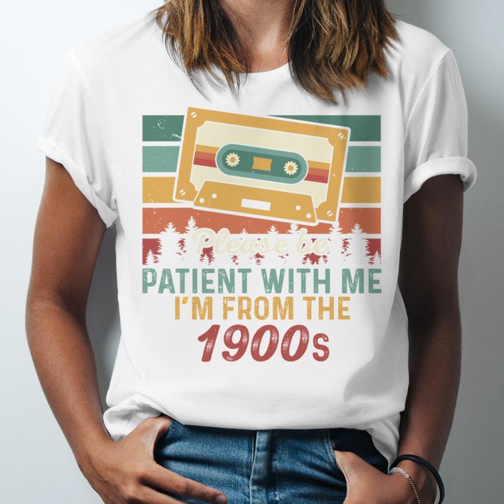 Please Be Patient-With Me I'm From The 1900s Retro Music Unisex Jersey T-Shirt Please Be Patient-With Me I'm From The 1900s Retro Music Unisex Jersey T-Shirt