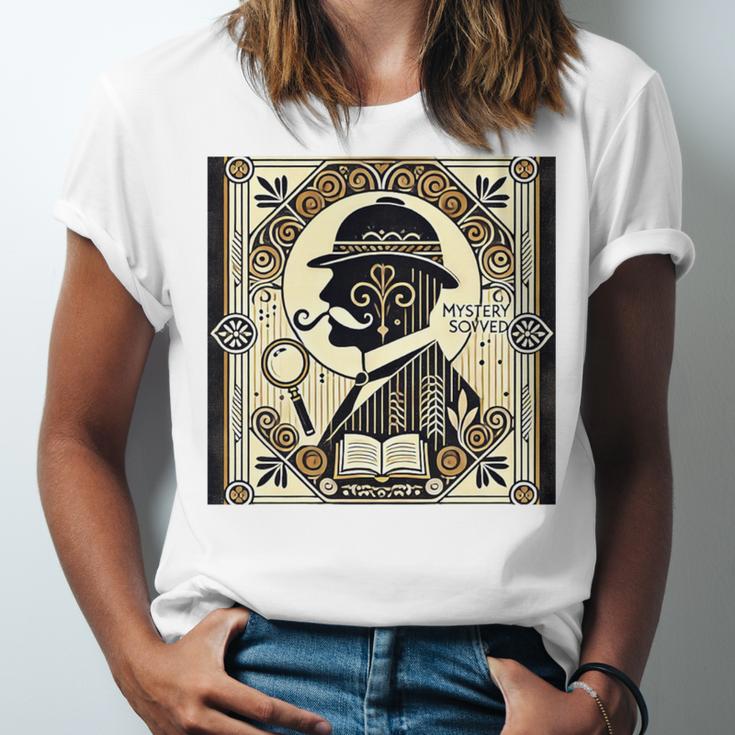 Poirot Mystery Books Vintage Detective Premium Tri-Blend Unisex Jersey T-Shirt Poirot Mystery Books Vintage Detective Premium Tri-Blend Unisex Jersey T-Shirt