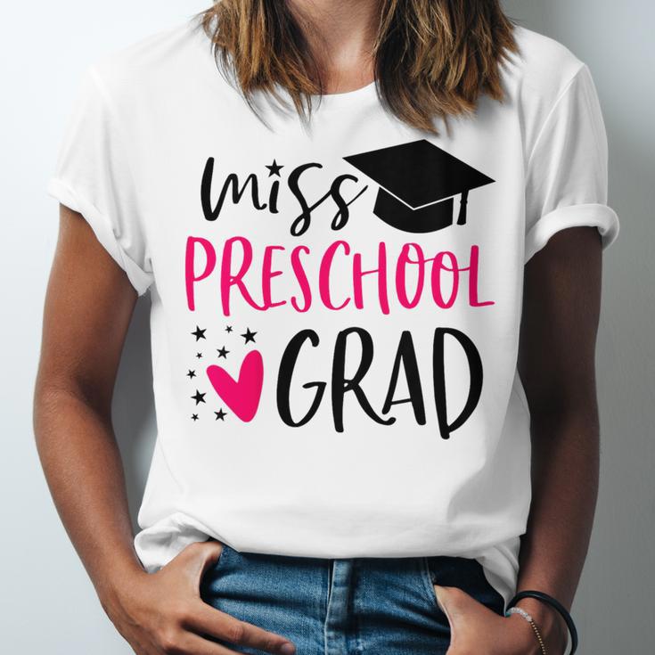 Preschool Graduation Shirt For Girl 2019 Miss Preschool Grad Unisex Jersey T-Shirt