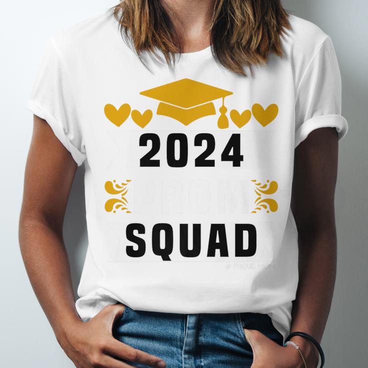 Prom Squad 2024 High School Graduation Party Premium Unisex Jersey T-Shirt