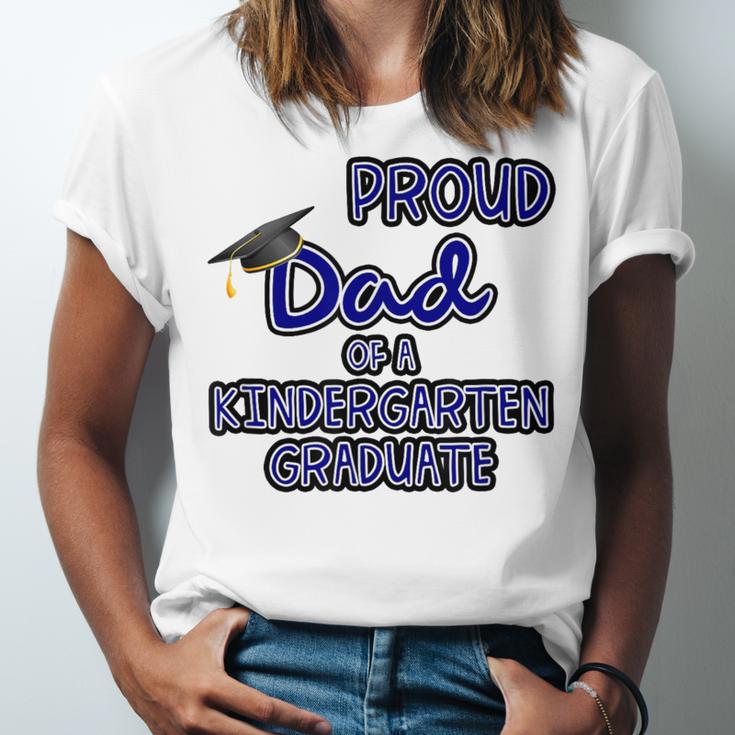 Proud Dad Of a Kindergarten Graduate Graduation TShirt Unisex Jersey T-Shirt