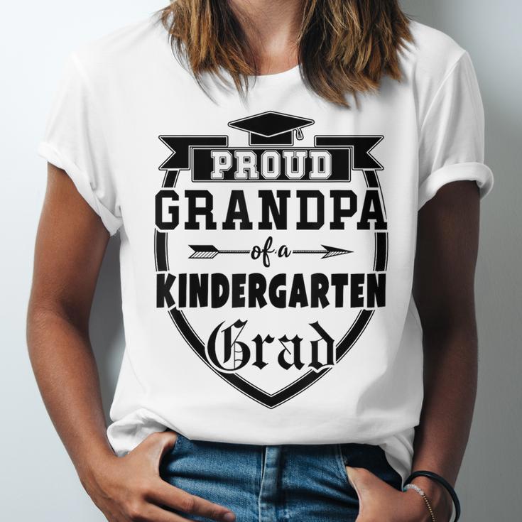 Proud Grandpa Of a Kindergarten Grad Graduation Shirt Unisex Jersey T-Shirt